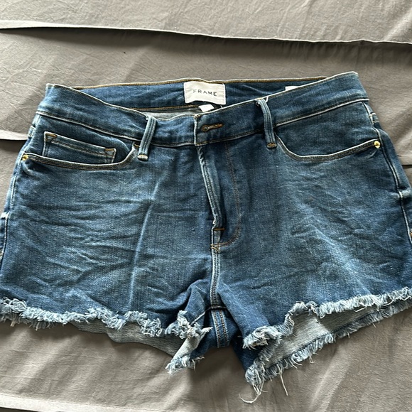 Frame Jean shorts. - Picture 1 of 4